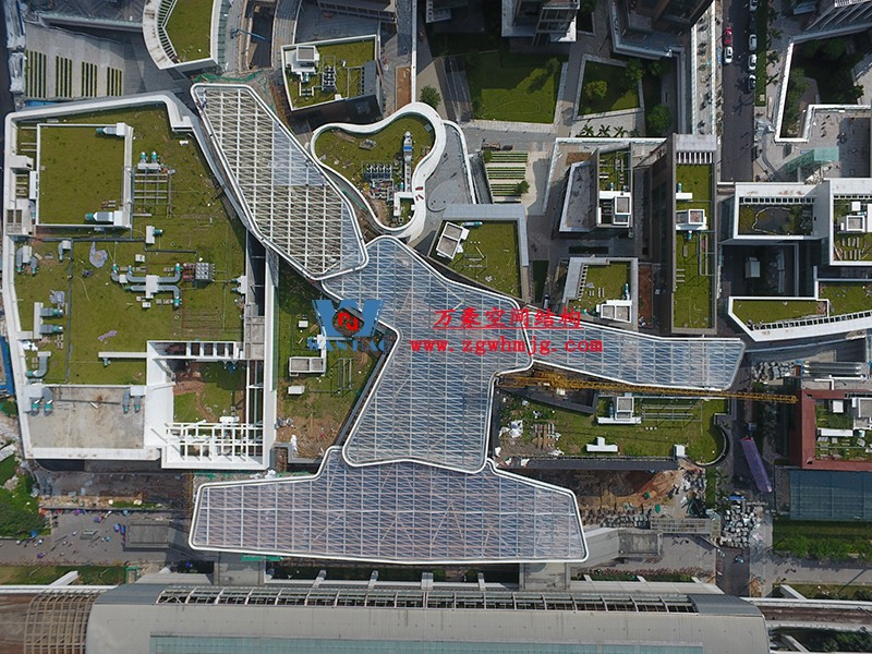 深圳龍華地鐵站ETFE天幕膜結構